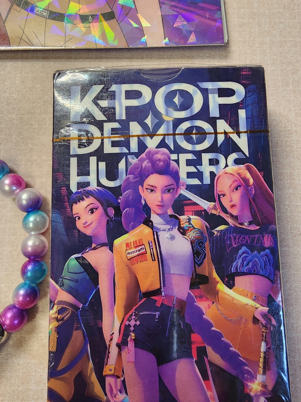 Holographic K-Pop Demon Hunters Sticker Book & Accessories Set - - Picture 2 of 13